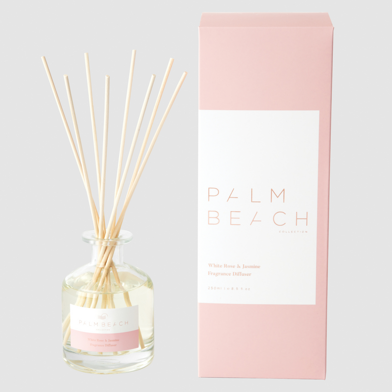 Palm Beach White Rose & Jasmine 250ml Diffuser - Home By The Jetty